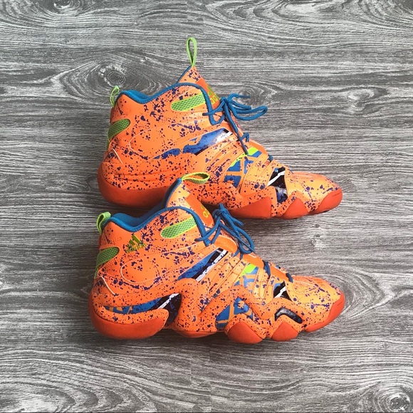 $ SOLD $ Mens 12 adidas Crazy 8s “Splatter” - Picture 2 of 8